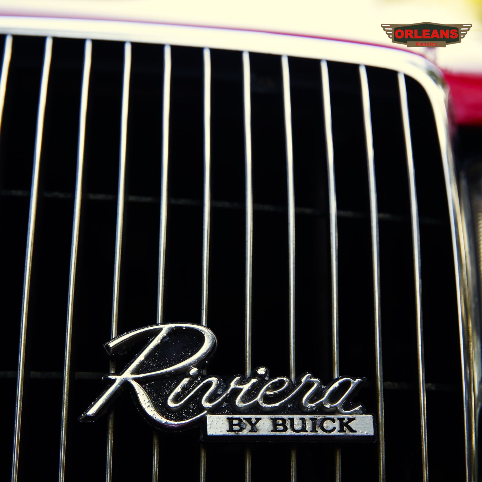 Buick riviera 1990 vista exterior parrilla morro color Deep Crimson Red