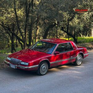 Buick riviera 1990 vista exterior lateral color Deep Crimson Red