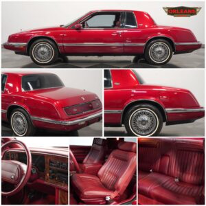 Buick riviera 1990 vista exterior interior lateral color Deep Crimson Red