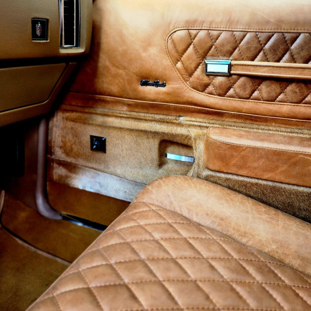 Chevi monte carlo 1977 interior puerta copiloto y asiento