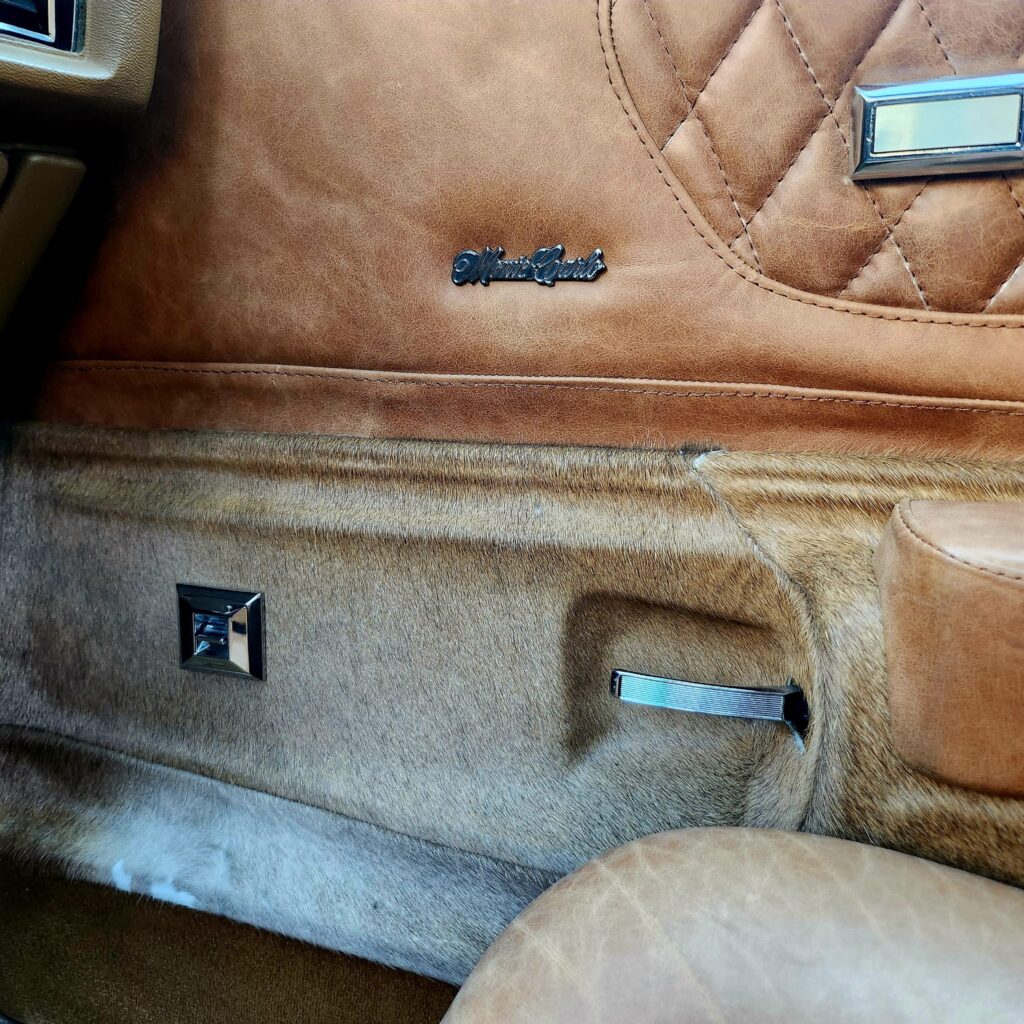 Chevi monte carlo 1977 interior puerta copiloto