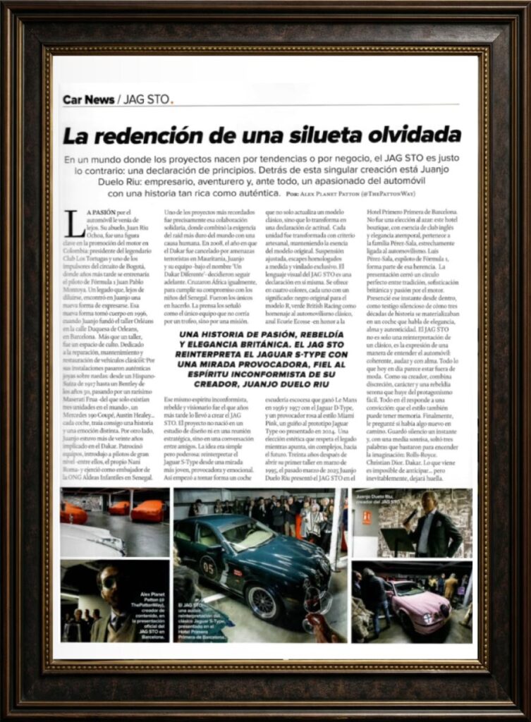 Historia Orleans Classic Cars, Jag STO, Jaguar S-Type, Juanjo Duelo Riu, Juan Riu 